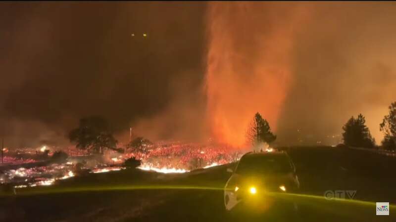 Масштабный пожар в США dqxikeidqxidqeant