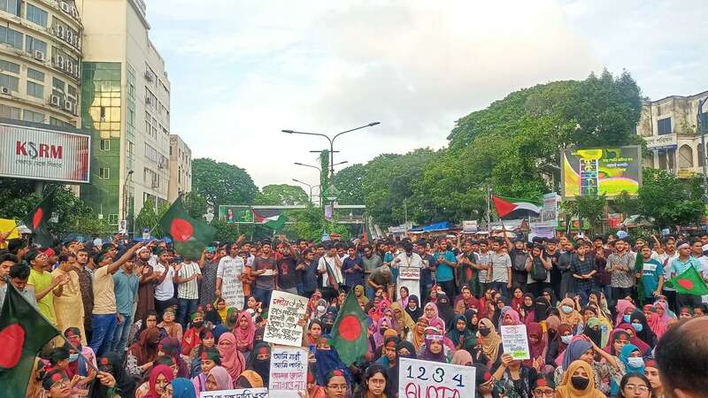 У Бангладеш тривають студентські протести: кількість жертв майже сягнула півтори сотні. Фото dqxikeidqxidqrant