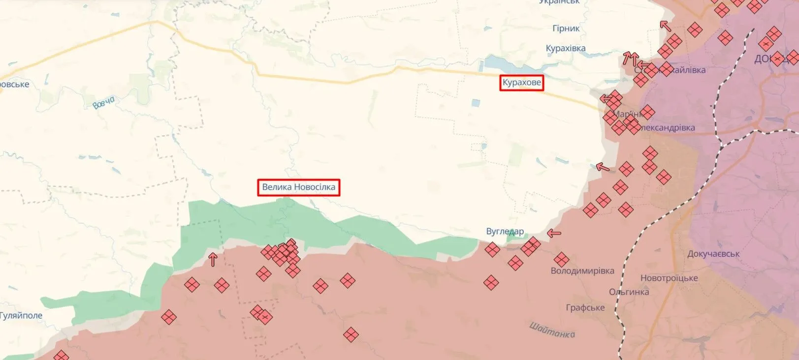 Ворог продовжує активні наступальні дії: у Генштабі назвали найгарячіші напрямки