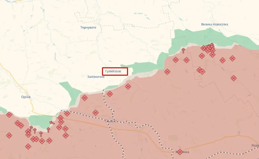 Сили оборони зупинили ворожу атаку з підтримкою танків у районі Гуляйполя: військовий розповів про ситуацію dqxikeidqxidqeant