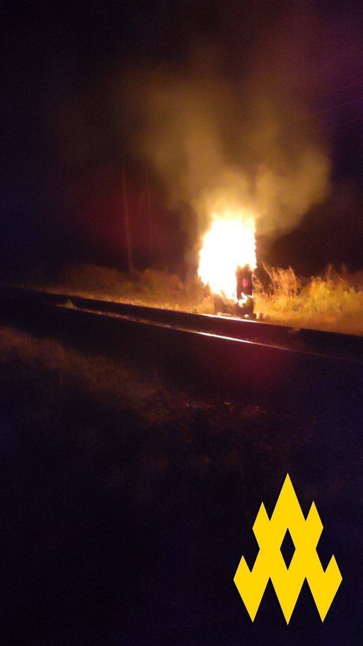 Підпалили релейну шафу на залізниці: агенти dqxikeidqxidqrant