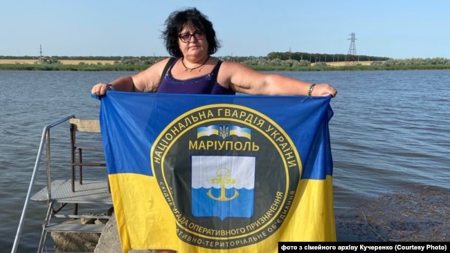 Лариса Кучеренко, фото к полномасштабному вторжению РФ