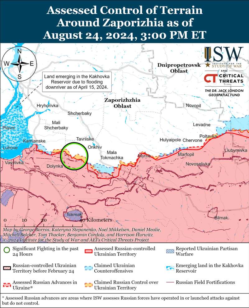 Сили оборони мають успіхи поблизу Кремінної, але ворог продовжує просуватися – ISW