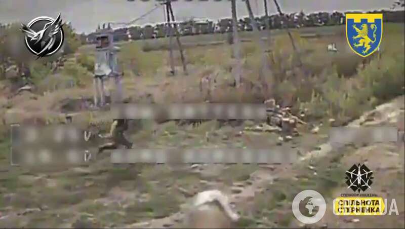 The occupier ran as fast as he could