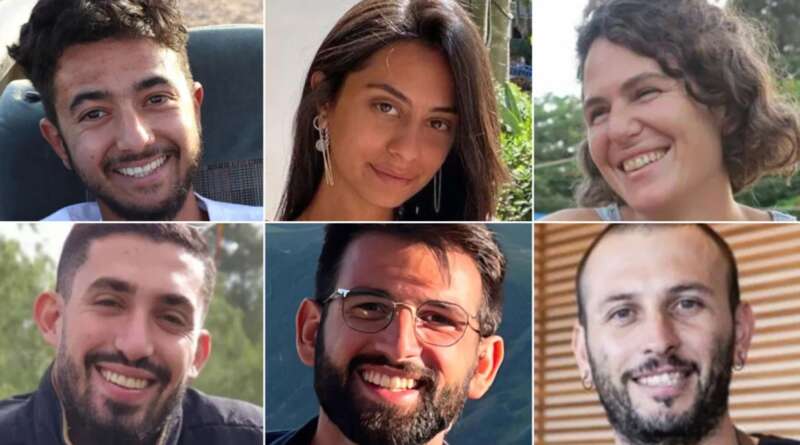 В Секторе Газа найдены тела шести израильских заложников dqxikeidqxidqeant