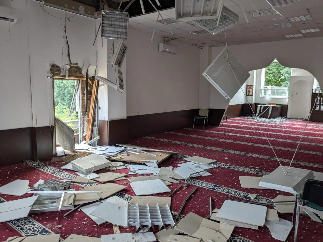 Будівля всередині