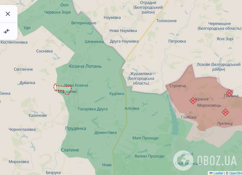 Макарове на карті dqxikeidqxidqeant