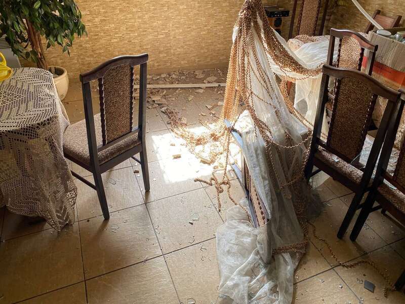 The enemy drove through Nikopol region: cafes, supermarkets, houses, gas pipelines and power lines were damaged. Photo