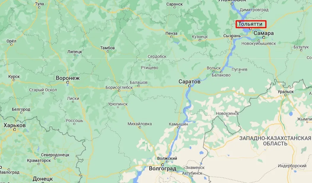 В российском Тольятте загорелся завод dqxikeidqxidqrant