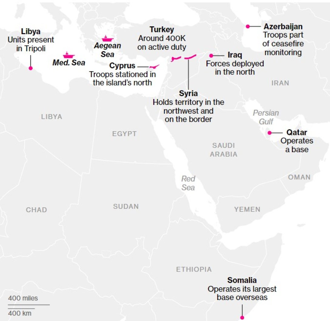 Присутствие Вооруженных сил Турции dqxikeidqxidqrant