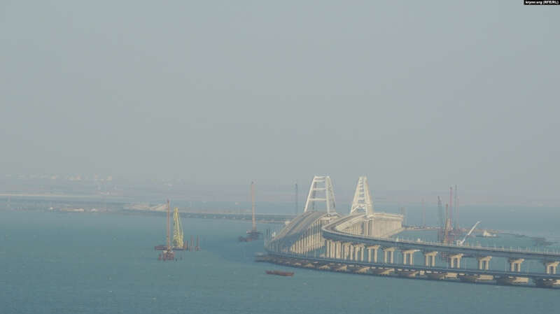 кримський міст палі 7 Міст у Керченській протоці