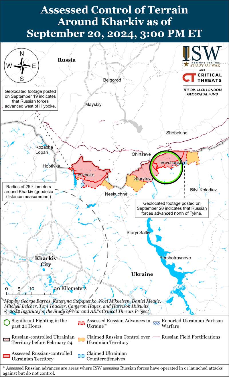 ISW: ВСУ продвинулись в Харьковской области, а российская армия – в Донбассе. Карта dqxikeidqxidqeant