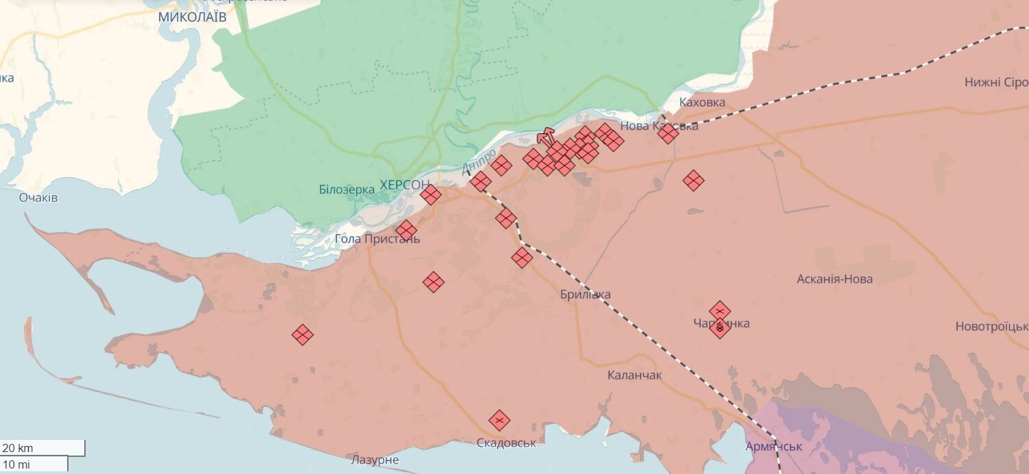 Росіяни обстріляли житлові квартали населених пунктів Херсонщини: загинули двоє цивільних dqxikeidqxidqrant