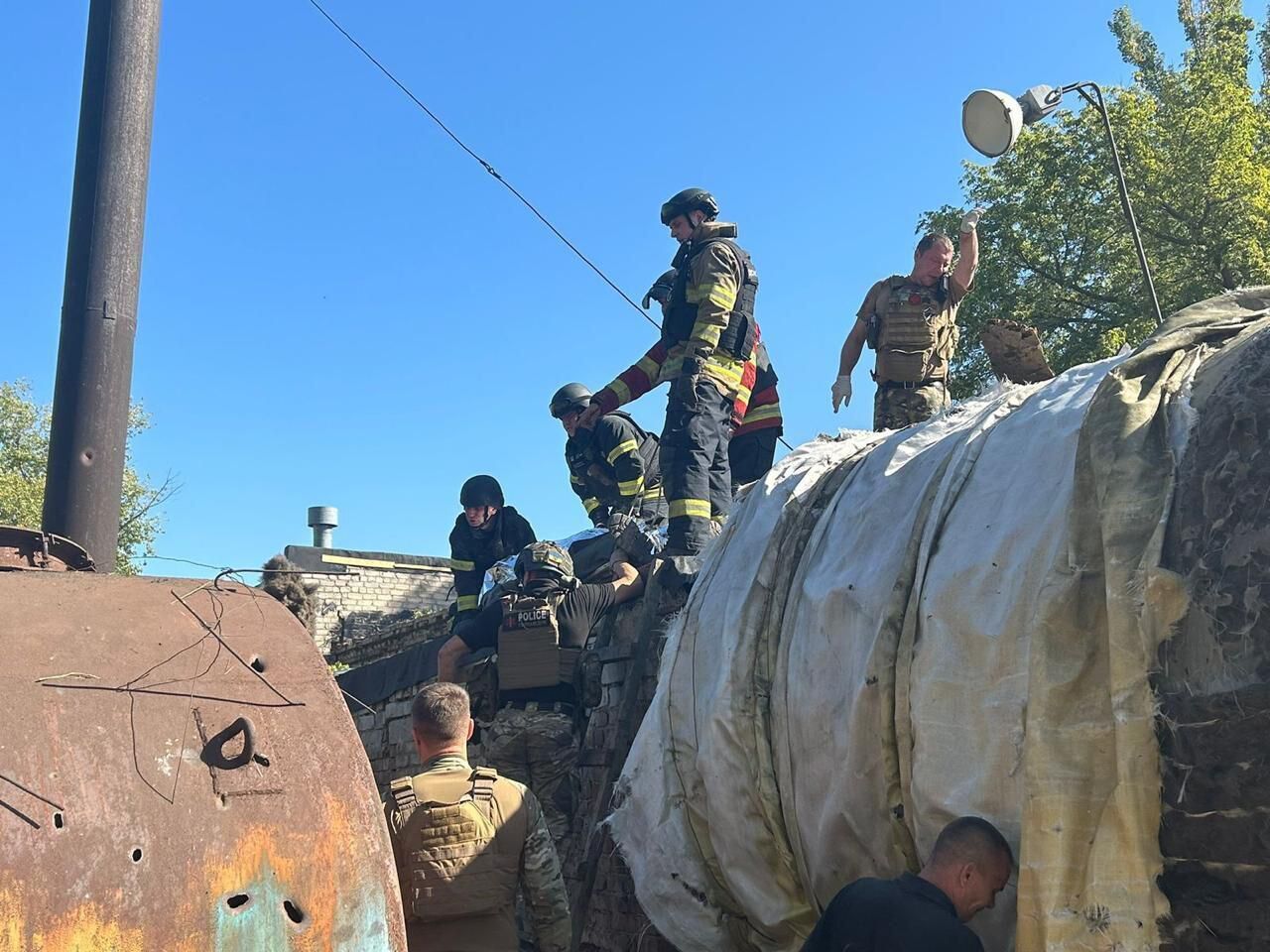 The occupiers dropped guided bombs on Kostyantynivka: there are dead and wounded. Photo dqxikeidqxidqeant