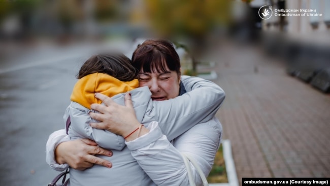 Возвращение украинских детей из российской депортации