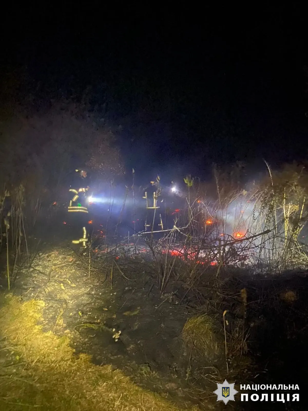 Debris from a UAV set a house on fire: consequences of the Russian attack on the Kyiv region. Photo dqxikeidqxidqeant