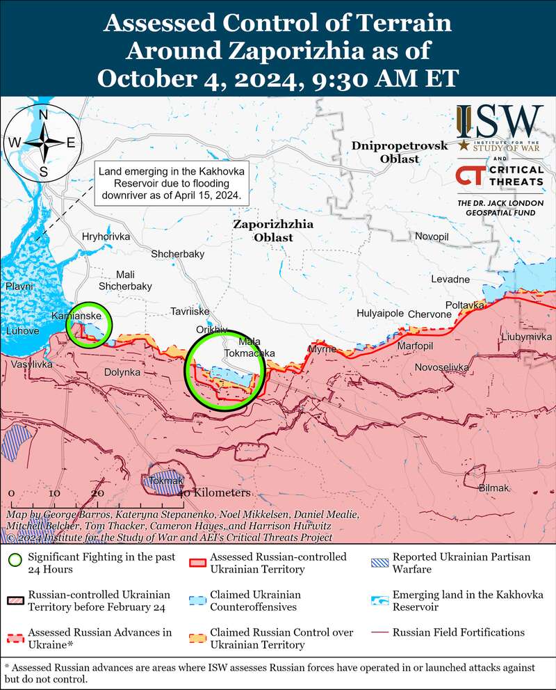 ВСУ провели успешную операцию в Харьковской области, а армия РФ продвинулась на Донбассе – ISW