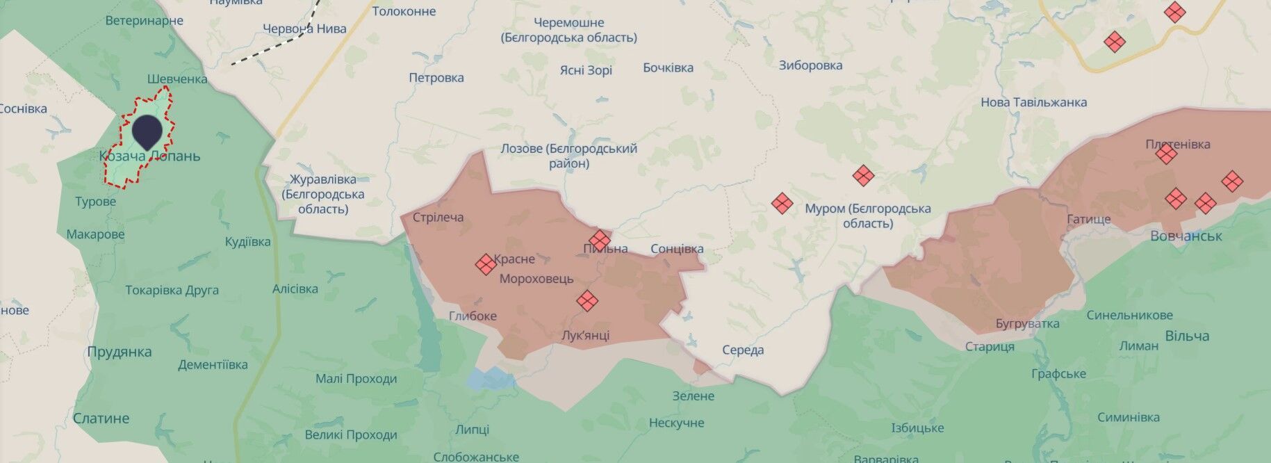 Оккупанты ударили по Казачьей Лопани: пострадал мужчина dqxikeidqxidqeant