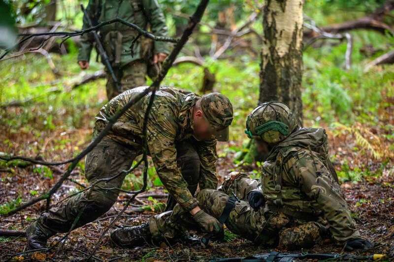 Patrolling, ambush, and tacmed: the Armed Forces of Ukraine demonstrated the training of recruits by Danish instructors in the UK. Photo