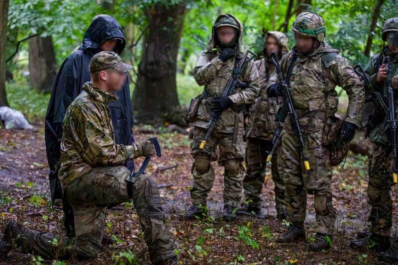 Patrolling, ambush, and tacmed: the Armed Forces of Ukraine demonstrated the training of recruits by Danish instructors in the UK. Photo