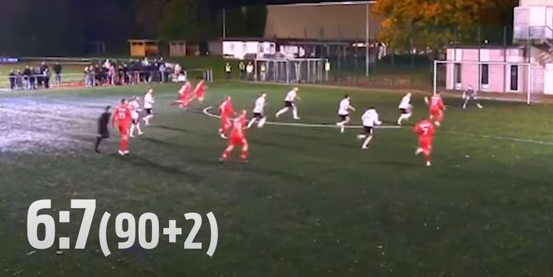 Найбільший камбек у футболі! Німецька команда виграла матч, програючи по ходу 0-7. Відео