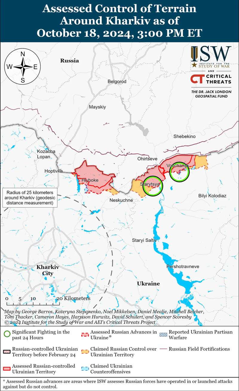 РФ имеет продвижение на фронте в Украине и на Курщине – анализ ISW
