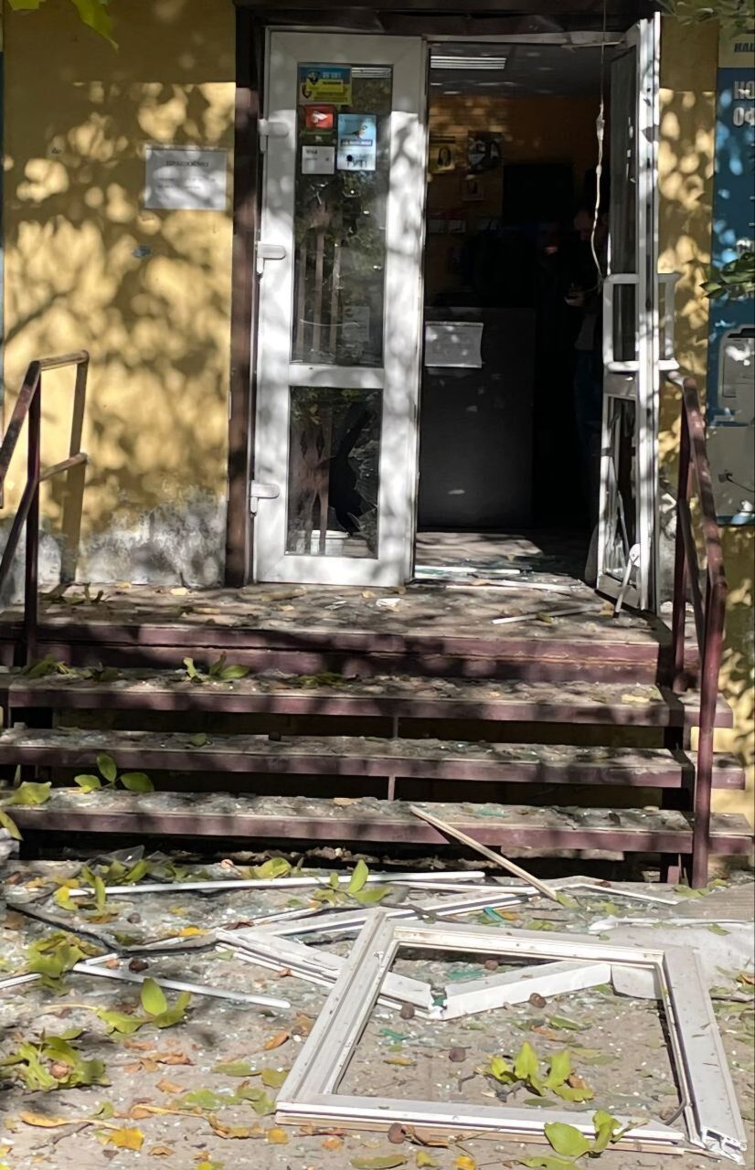 Occupiers struck Nikopol with artillery, three people were injured. Photo