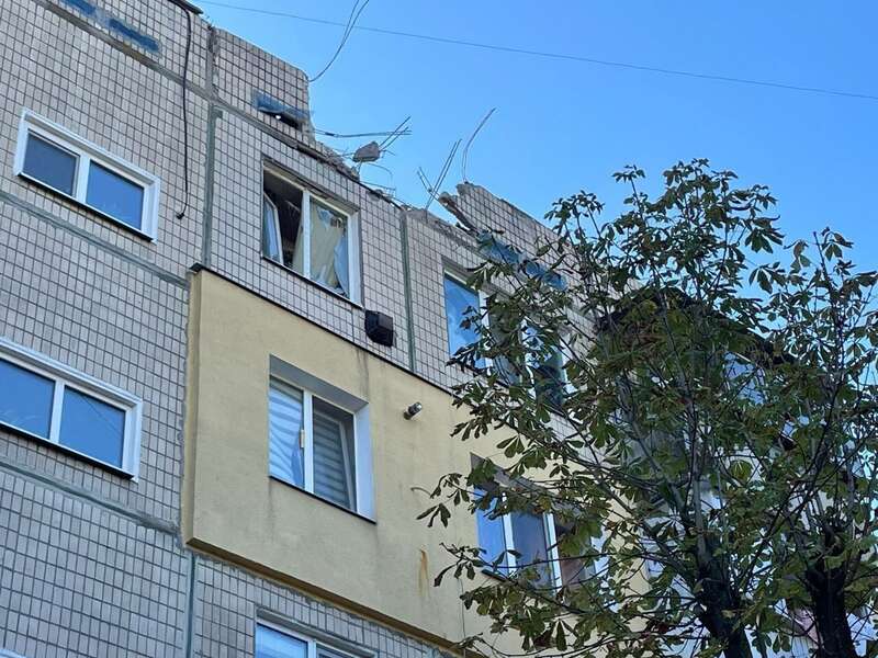 Occupiers struck Nikopol with artillery, three people were injured. Photo