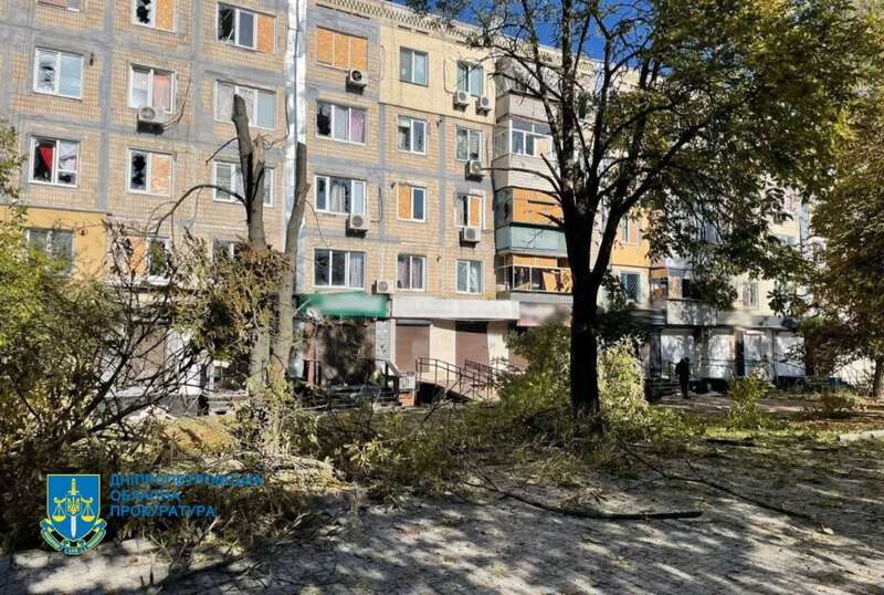 Occupiers struck Nikopol with artillery, three people were injured. Photo