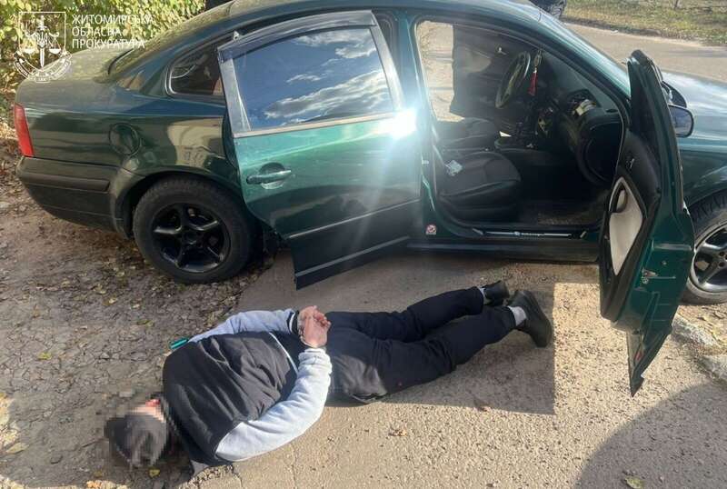 In Zhytomyr region, two men were detained dqxikeidqxidqrant