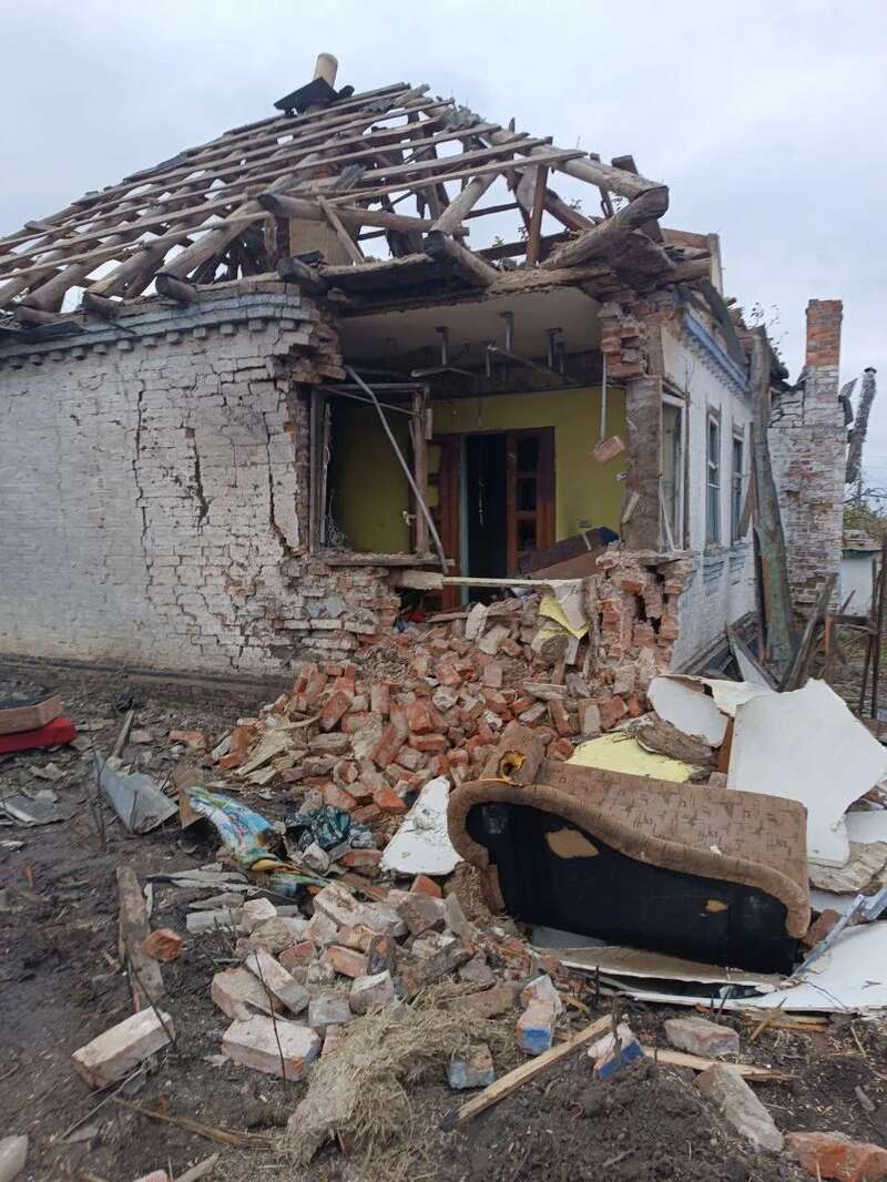 Окупанти били дронами: на Черкащині та Київщині внаслідок ворожої атаки пошкоджено будинки і підприємство. Фото