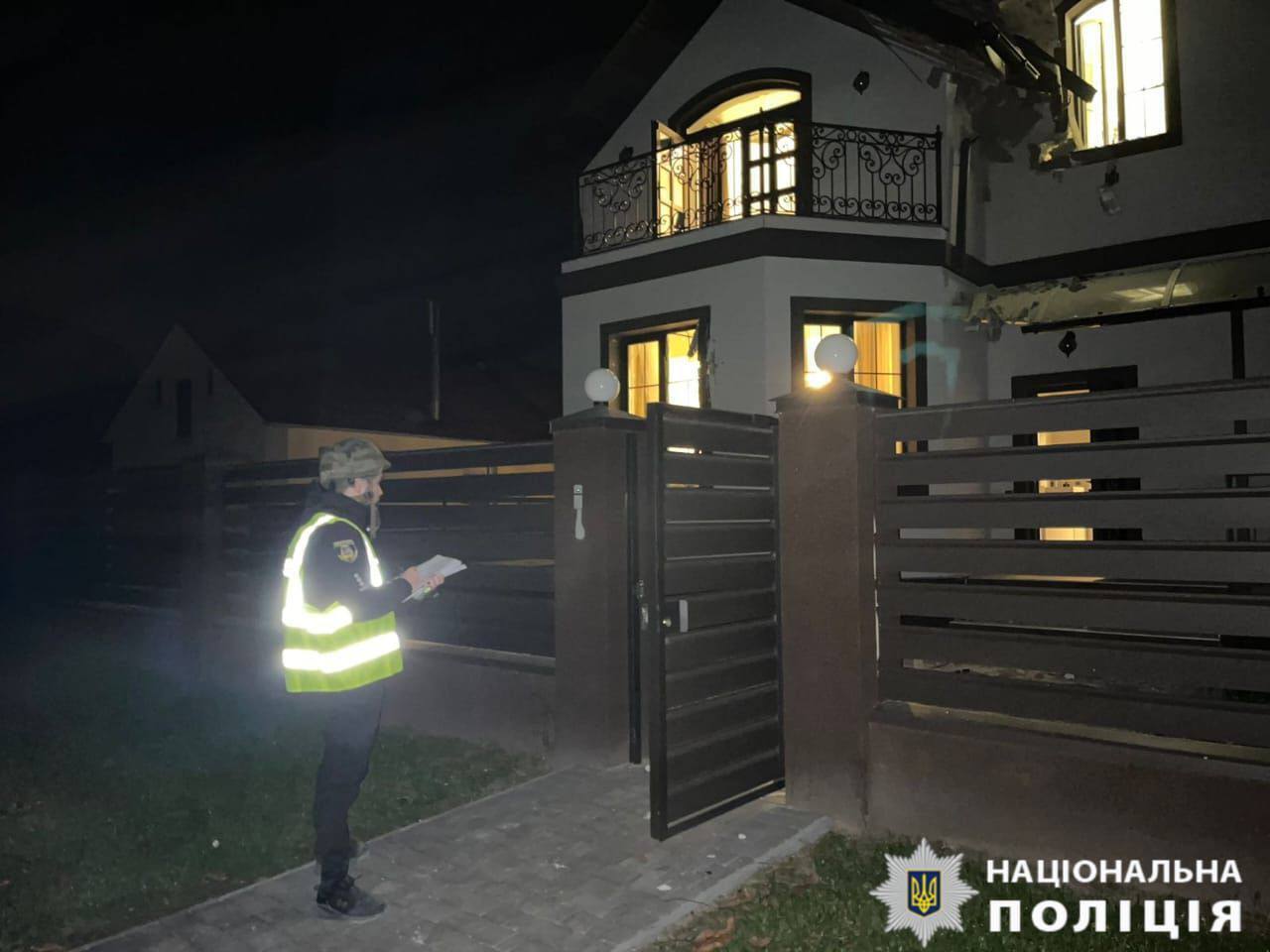 Окупанти били дронами: на Черкащині та Київщині внаслідок ворожої атаки пошкоджено будинки і підприємство. Фото