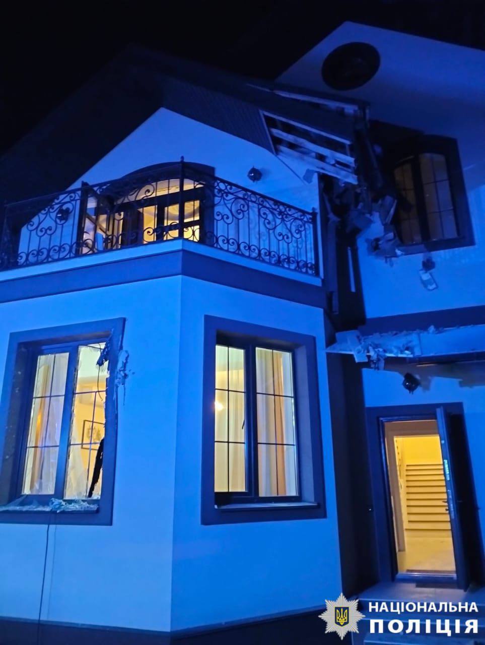 Окупанти били дронами: на Черкащині та Київщині внаслідок ворожої атаки пошкоджено будинки і підприємство. Фото