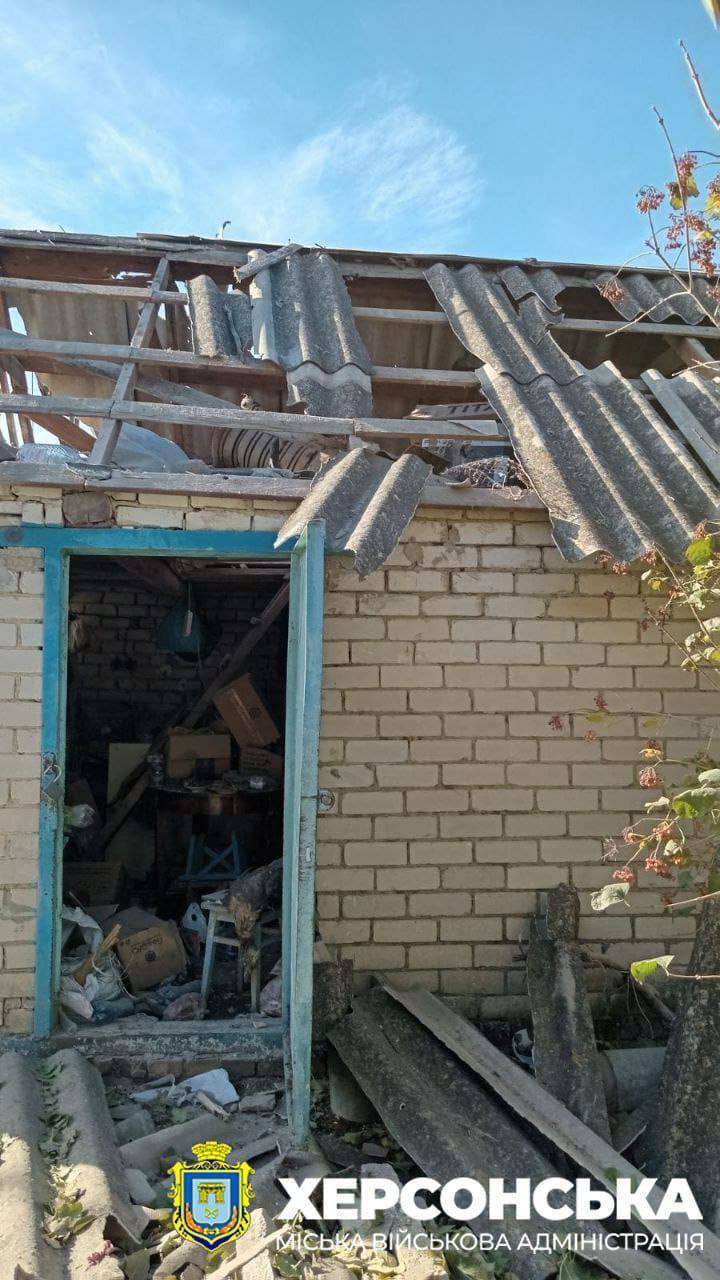 Россияне атаковали Херсонщину: один человек погиб, еще четверо пострадали. Фото