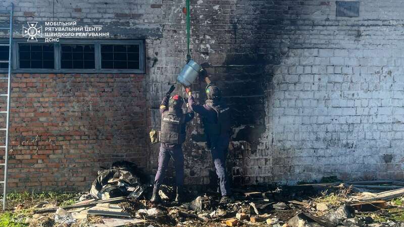 В Киевской области на территории промышленной зоны нашли боевую часть  dqxikeidqxiqduant