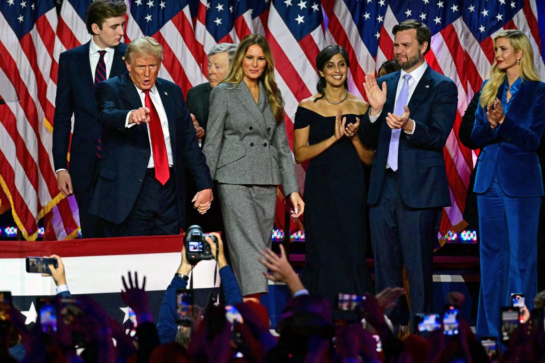 Дональд Трамп Меланія Трамп результати виборів