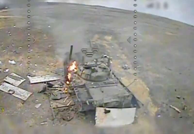 Accurate execution: National Guard soldiers in the Zaporizhzhia direction repelled an assault attempt, destroying enemy tanks. Video