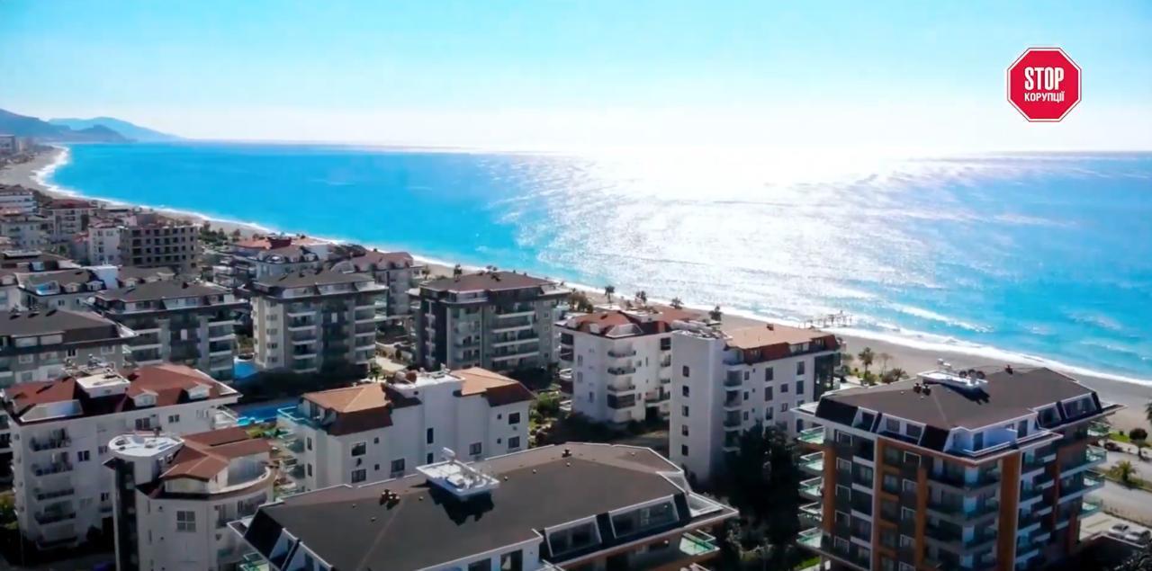 View from the balcony of the residential complex