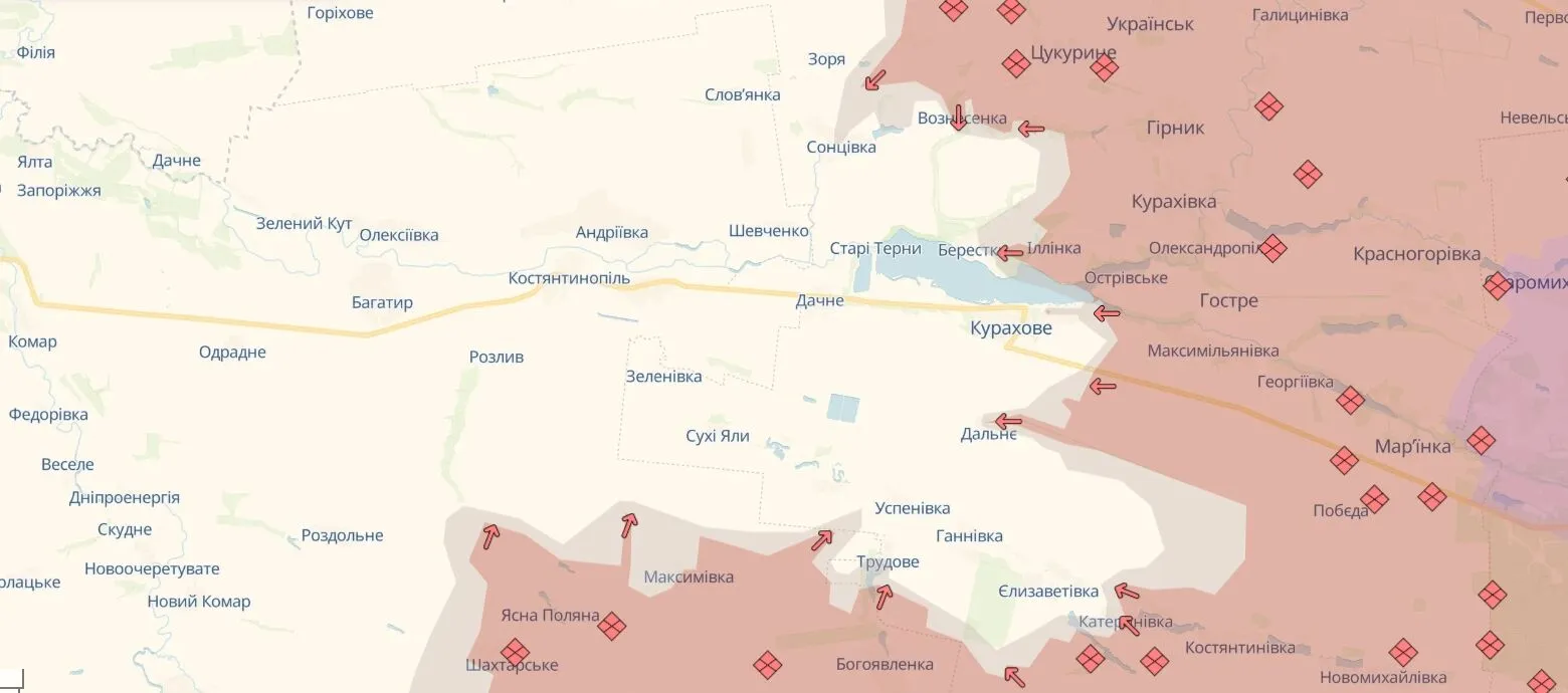 Сили оборони України стримують наступ російських окупантів: у Генштабі назвали найгарячіші напрямки фронту