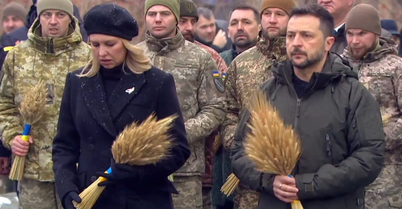Зеленський у Києві вшанував пам’ять жертв голодоморів в Україні