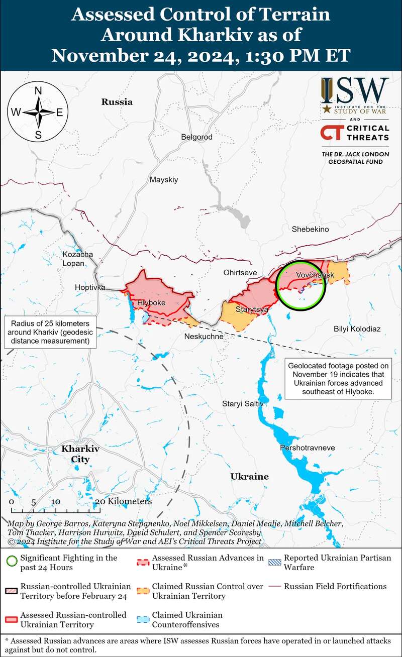 Война в Украине не зашла в тупик: в ISW проанализировали текущую ситуацию на фронте. Карта dqxikeidqxidqeant