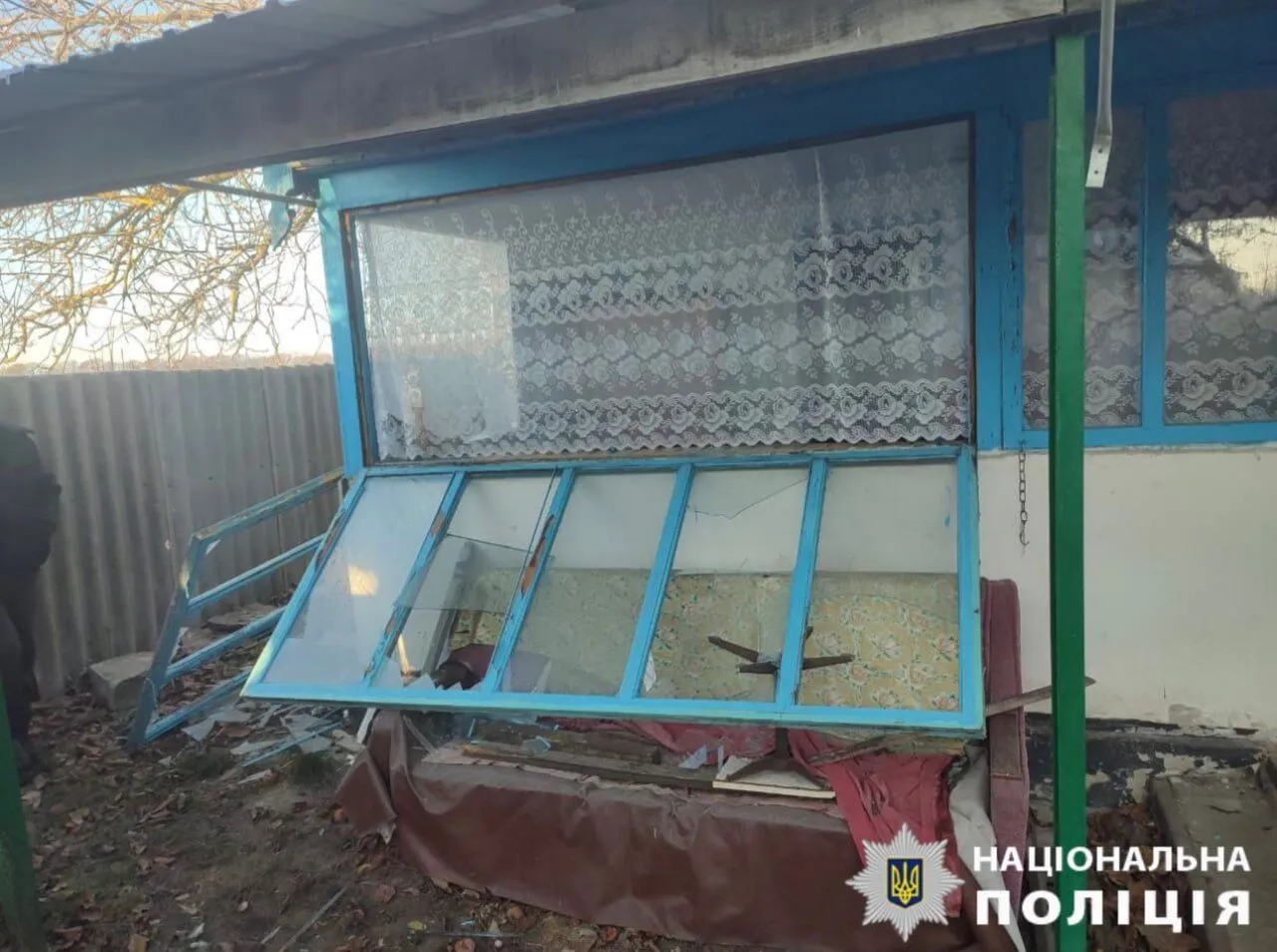 Повреждены дома: в КОВА рассказали о последствиях российской атаки на Киевщину. Фото