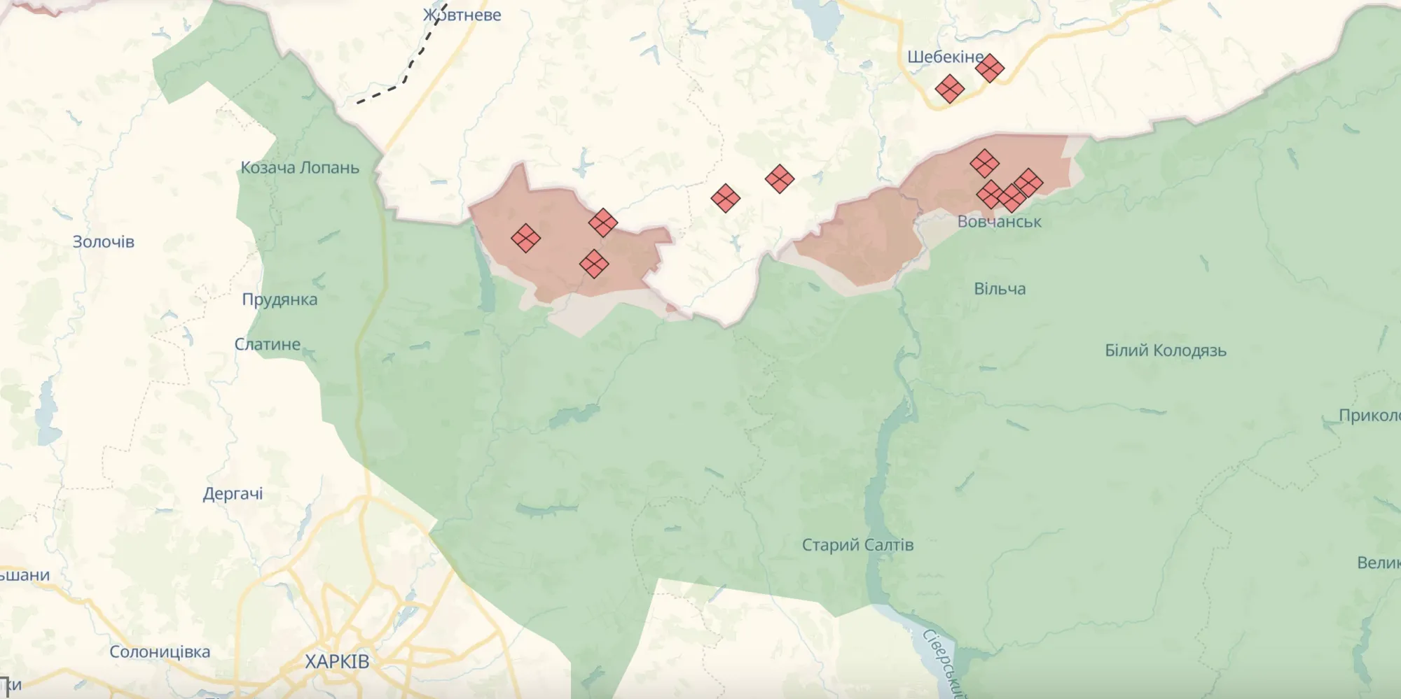 On the front line since the beginning of the day, there have been over 140 combat encounters: the General Staff named hot spots dqxikeidqxidqrant
