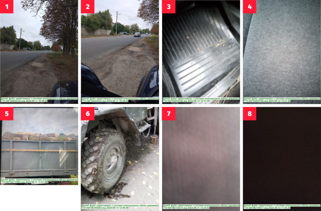      «»:   (1-4, 6),    (5)    (7, 8)