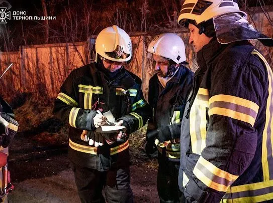 In Ternopil, an enemy UAV hit an energy infrastructure facility: part of the city is left without power, a fire occurred. Photo