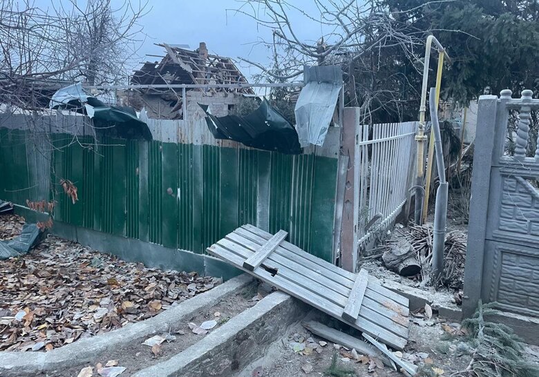 Attack on Nikopol district on December 7