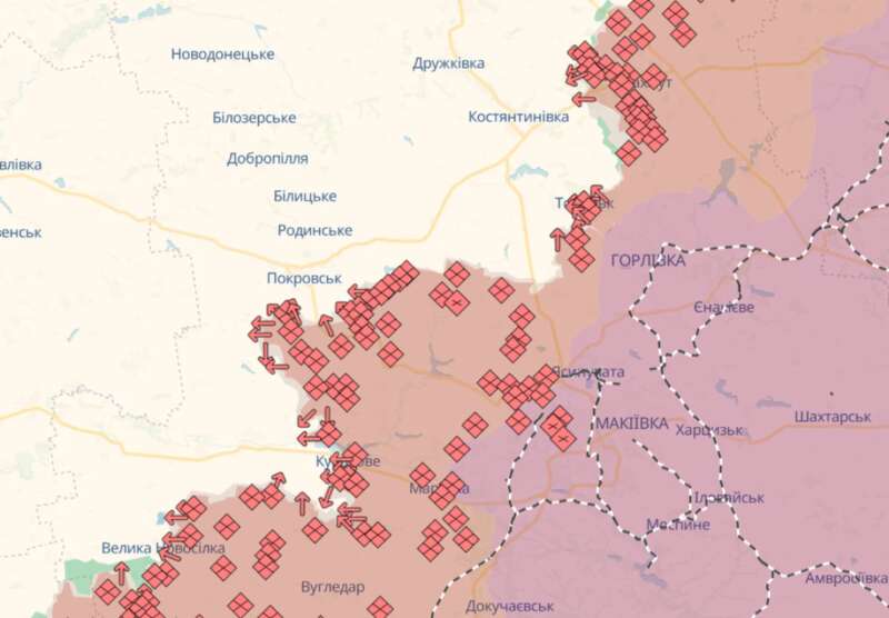 DeepState, map of hostilities, DeepState, map of hostilities in Ukraine dqxikeidqxidqrant