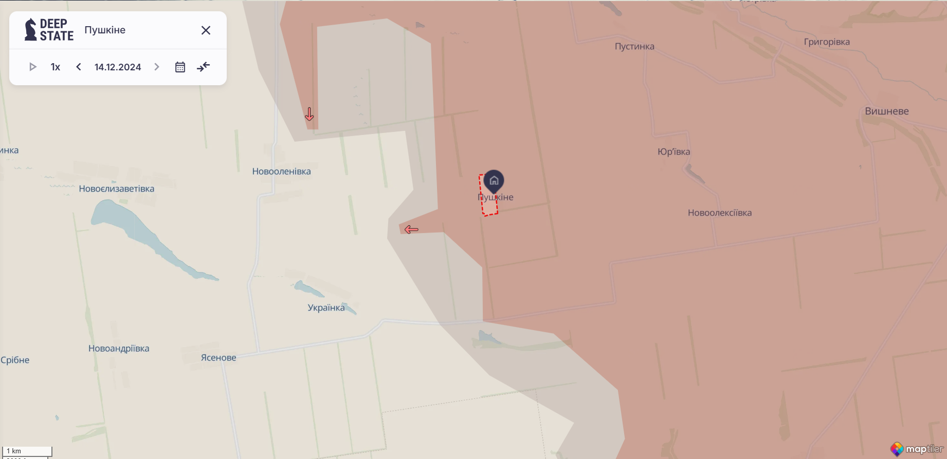 Армія Росії захопила нові населені пункти навколо Успенівки на Донеччині: оновлена карта