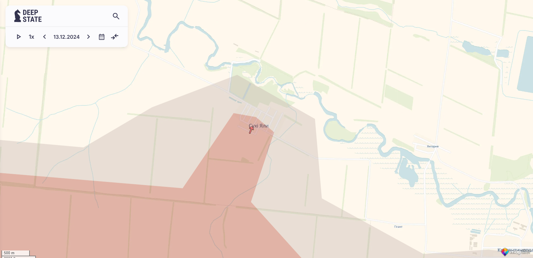 Армія Росії захопила нові населені пункти навколо Успенівки на Донеччині: оновлена карта