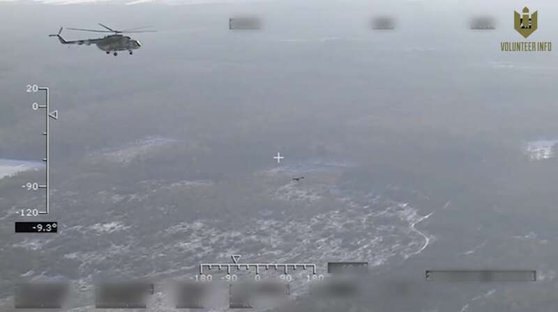 Силы обороны успешно сбили вражеский Shahed из бортового пулемета на вертолете Ми-8. Видео dqxikeidqxidqrant